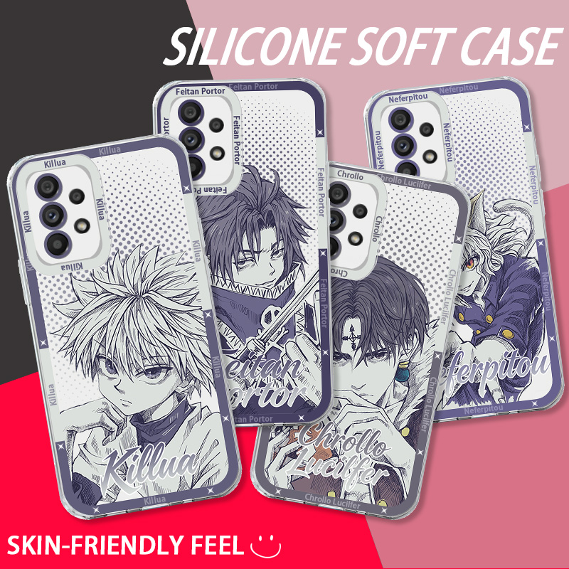 Samsung Galaxy A55 - Capa HUNTER×HUNTER Killua Hisoka para Samsung