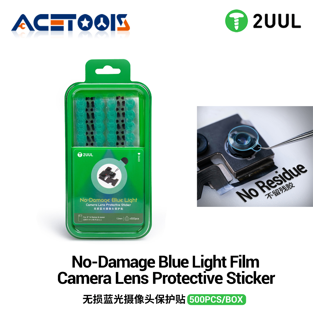 Anti Blue Light Film - Adesivo Protetor de Lente de Câmera