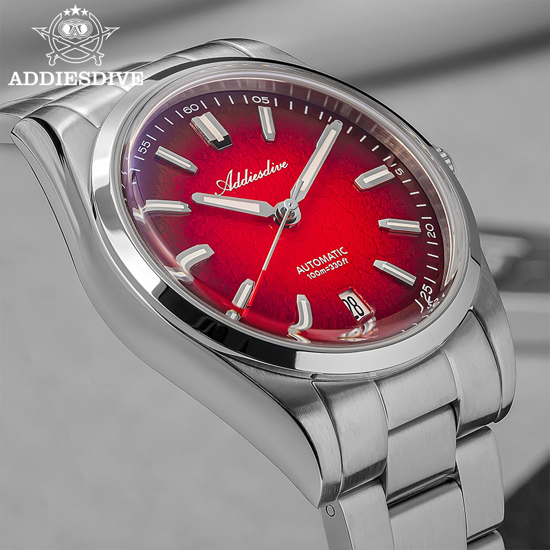 Anti Blue Light Film - ADDIESDIVE Novos Relógios Masculinos Mecânicos 39mm