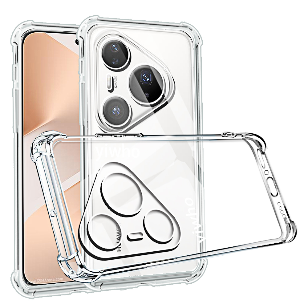 Huawei Pura 70 - Capa de telefone transparente para huawei