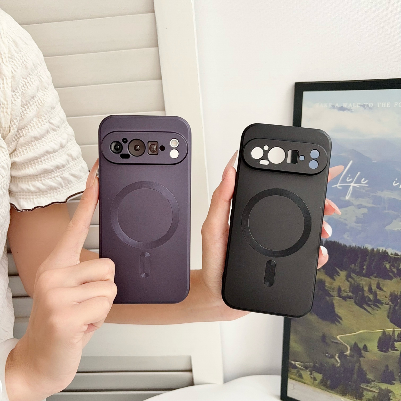 Google Pixel 9 - Capa de Telefone Magnética de TPU