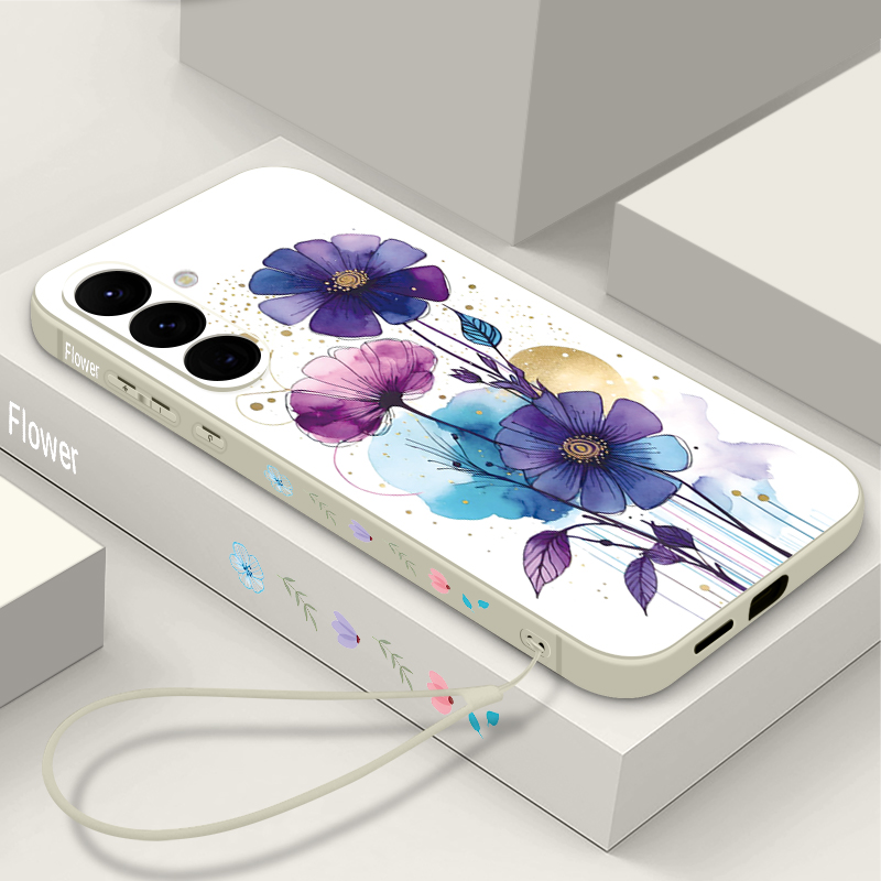 Samsung Galaxy A55 - Capa de Celular Criativa com Cordão