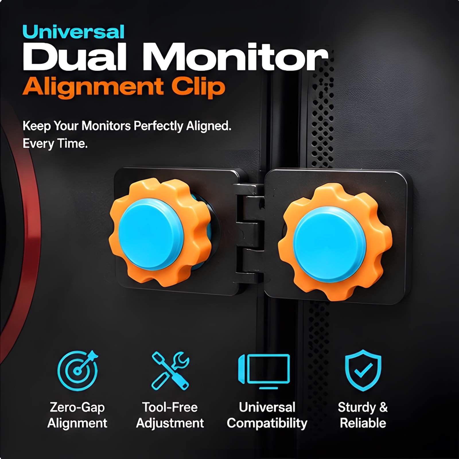 Screen Alignment Tool - Suporte de Alinhamento Universal para Dois