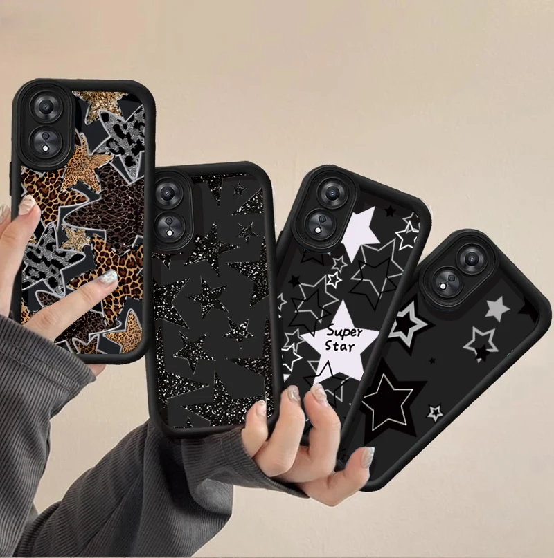 Vivo Y28 - Coreano bonito y2k estrela caso para