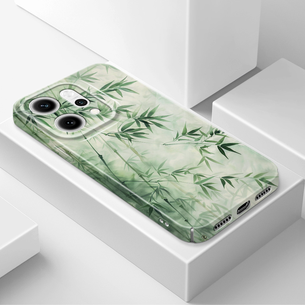 Oppo Reno 12 - Capa de Celular Floresta de Bambu