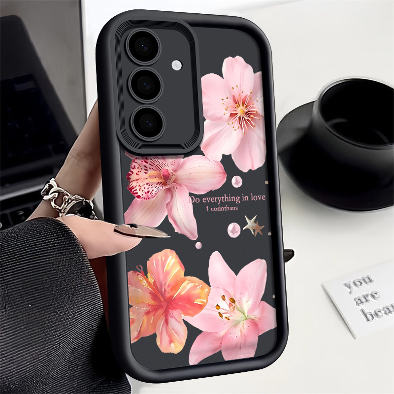 Capa de Telefone com Flores Ro - Samsung Galaxy A55 avaliação e preço